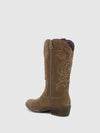 Botas Texanas em Taupe